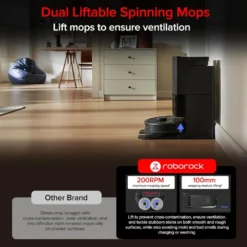 Roborock QR 798 robotstøvsuger Hvit