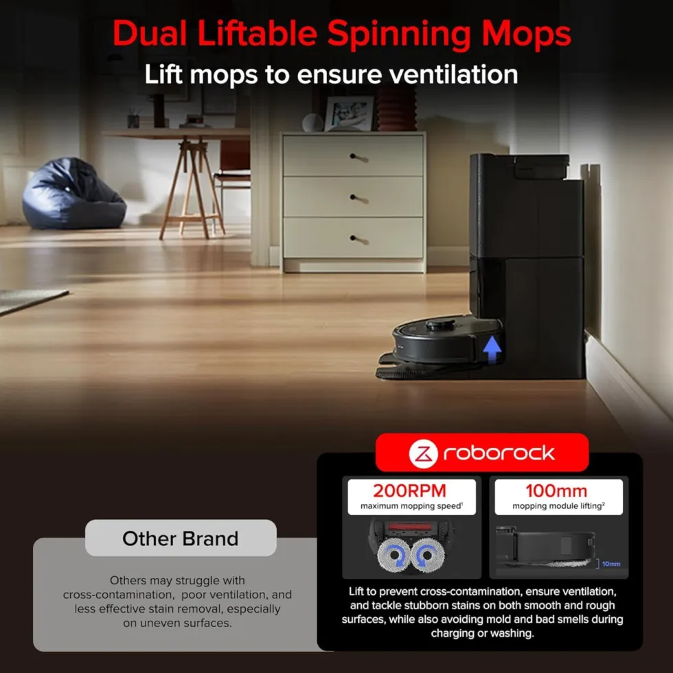 Roborock QR 798 robotstøvsuger Hvit