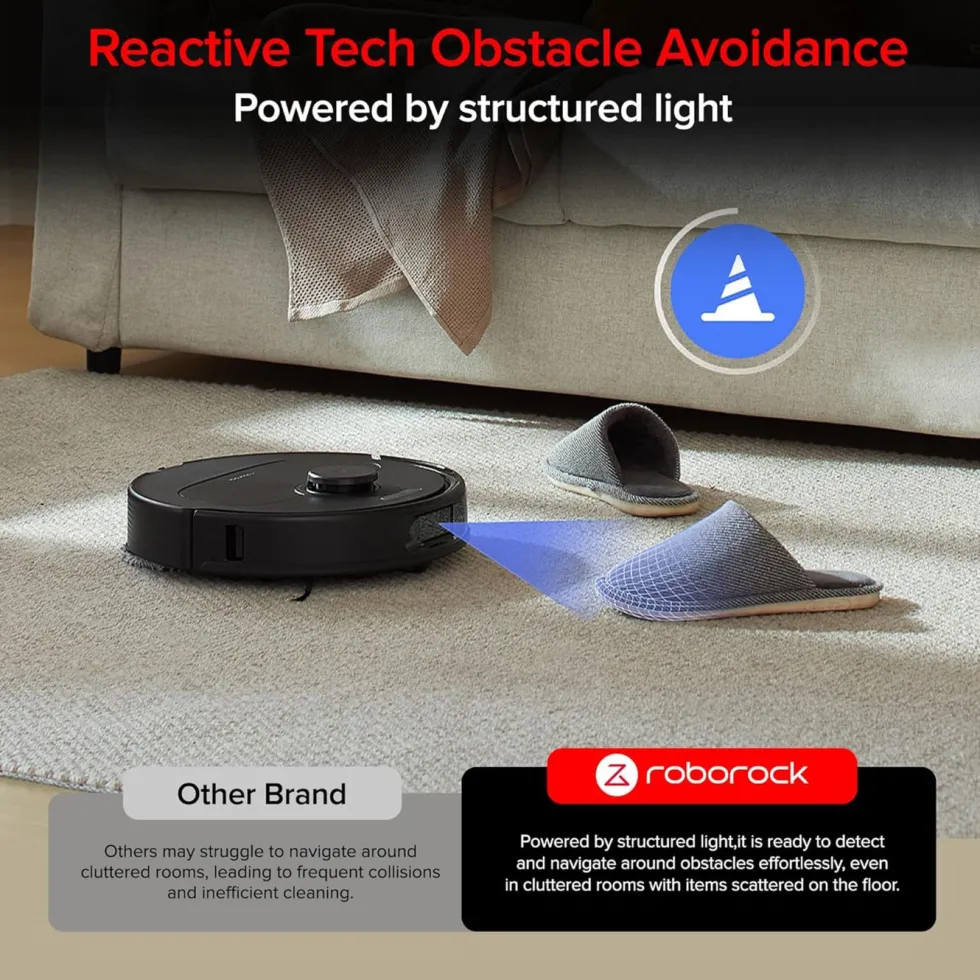 Roborock QR 798 robotstøvsuger Hvit