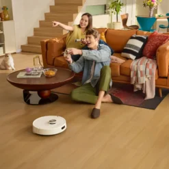 Roborock Q7 TF+ robotstøvsuger med basestasjon Hvit