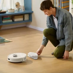 Roborock Q7 TF+ robotstøvsuger med basestasjon Hvit