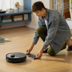Roborock Q10 VF+ robotstøvsuger med basestasjon Svart