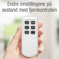 Rubicson Gulvvifte med fjernkontroll Ø35 cm