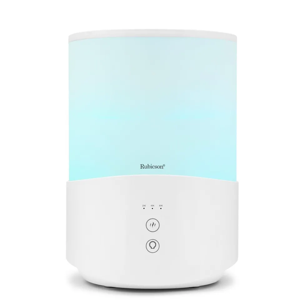 Rubicson Luftfukter med timer og stemningsbelysning - 2,5 L