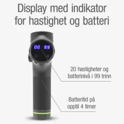 Rubicson Recovery Massasjepistol USB-C