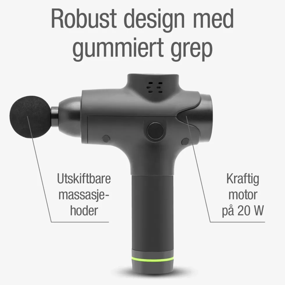 Rubicson Recovery Massasjepistol USB-C