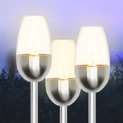 Rubicson Solcelledrevet fakkel 3-pk.