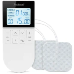 Rubicson TENS/EMS-muskelstimulator med 4 elektrodeplater