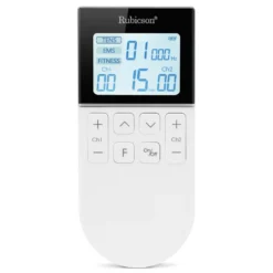 Rubicson TENS/EMS-muskelstimulator med 4 elektrodeplater