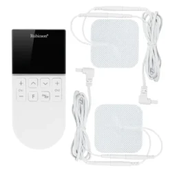 Rubicson TENS/EMS-muskelstimulator med 4 elektrodeplater