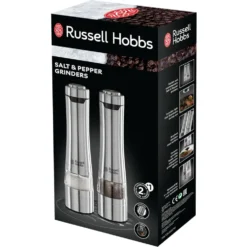 Russell Hobbs Classics elektrisk salt- og pepperkvernsett Rustfritt stål