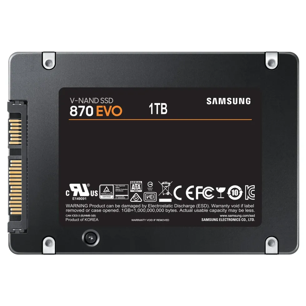 Samsung 870 EVO SSD-disk 1 TB