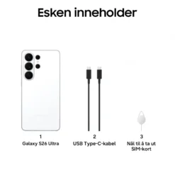 Samsung Galaxy S26 Ultra 1TB White