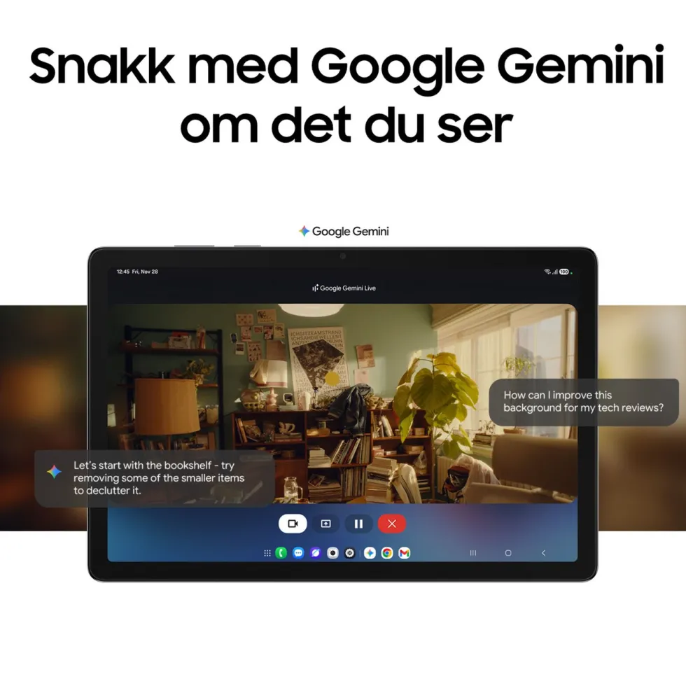 Samsung Galaxy Tab A11+ 11" nettbrett 5G 128 GB
