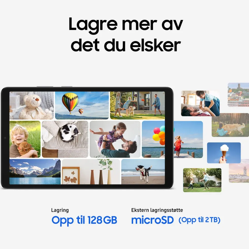 Samsung Galaxy Tab A11 8,7" nettbrett Wi-Fi 128 GB