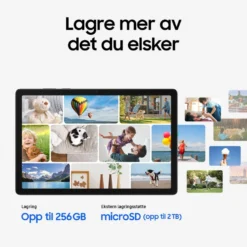 Samsung Galaxy Tab A11+ 11" nettbrett 5G 256 GB