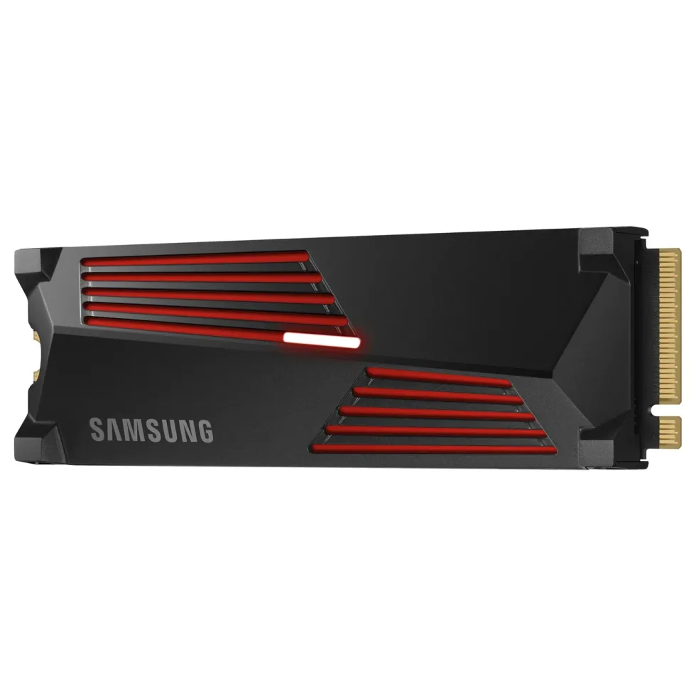 Samsung 990 PRO PCle 4.0 NVMe M.2 SSD med kjøleribbe 4 TB