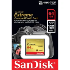 Sandisk Extreme CF-kort 64 GB