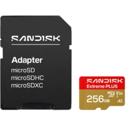 Sandisk Extreme PLUS microSDXC 256 GB – 250/170 MB/s