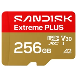 Sandisk Extreme PLUS microSDXC 256 GB – 250/170 MB/s