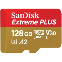 Sandisk Extreme Plus Micro-SD-kort 128 GB