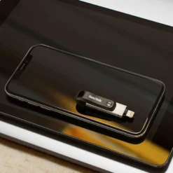 Sandisk iXpand Go USB-minne med Lightning-kontakt 256 GB