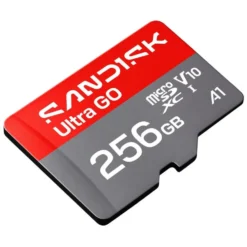 Sandisk microSD Ultra Go minnekort 256 GB – 190 MB/s