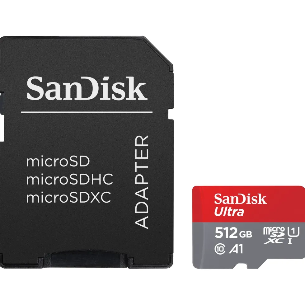 Sandisk Ultra Micro-SD-kort 512 GB SDXC