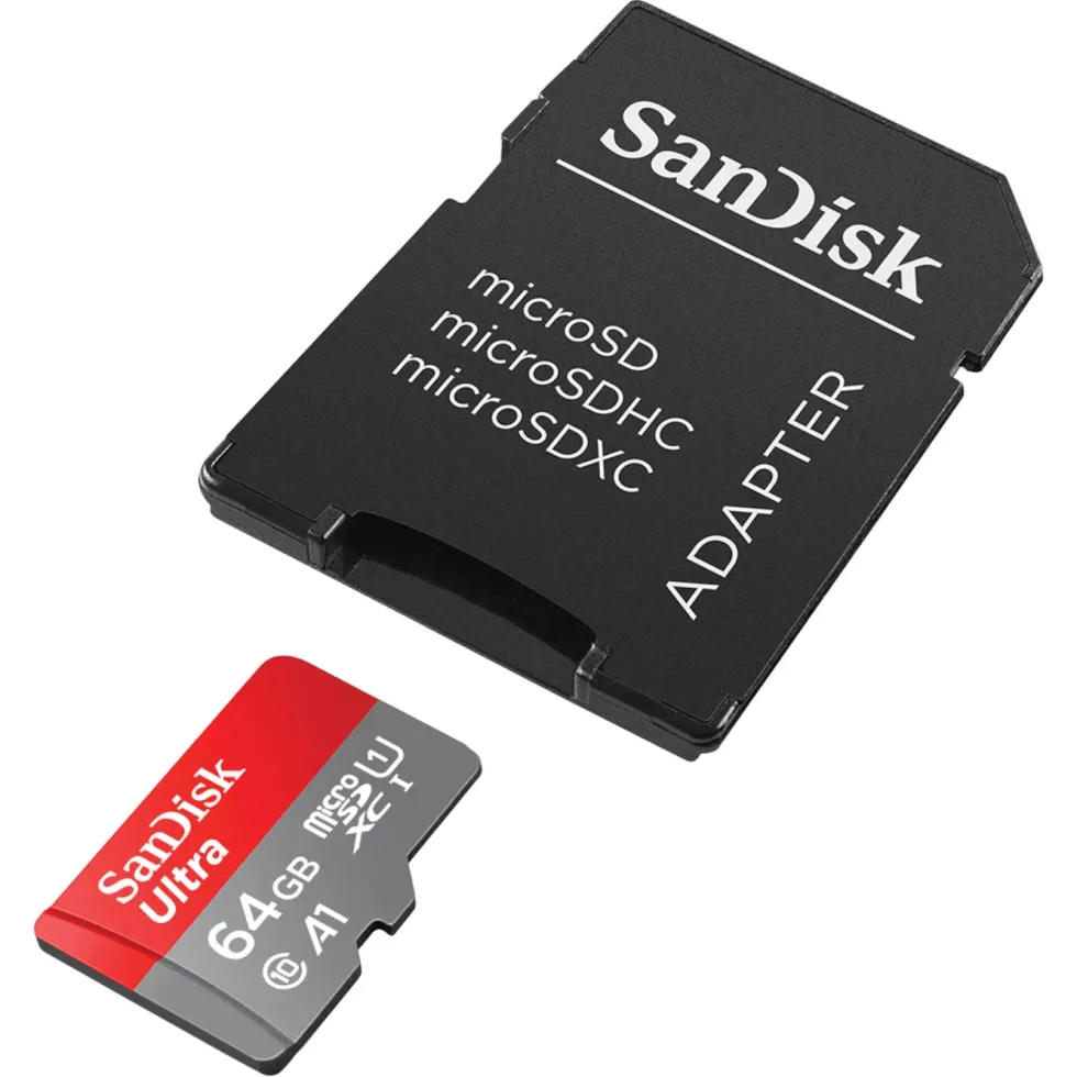 Sandisk Ultra Micro-SD-kort 64 GB SDXC