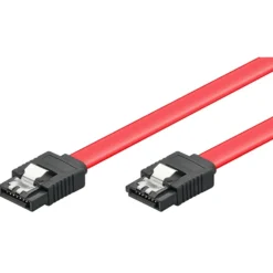SATA 6 Gb/s-kabel med lås 0,3 m