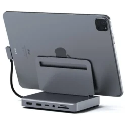 Satechi Aluminum Stand Hub for iPad Pro (2018 og nyere)