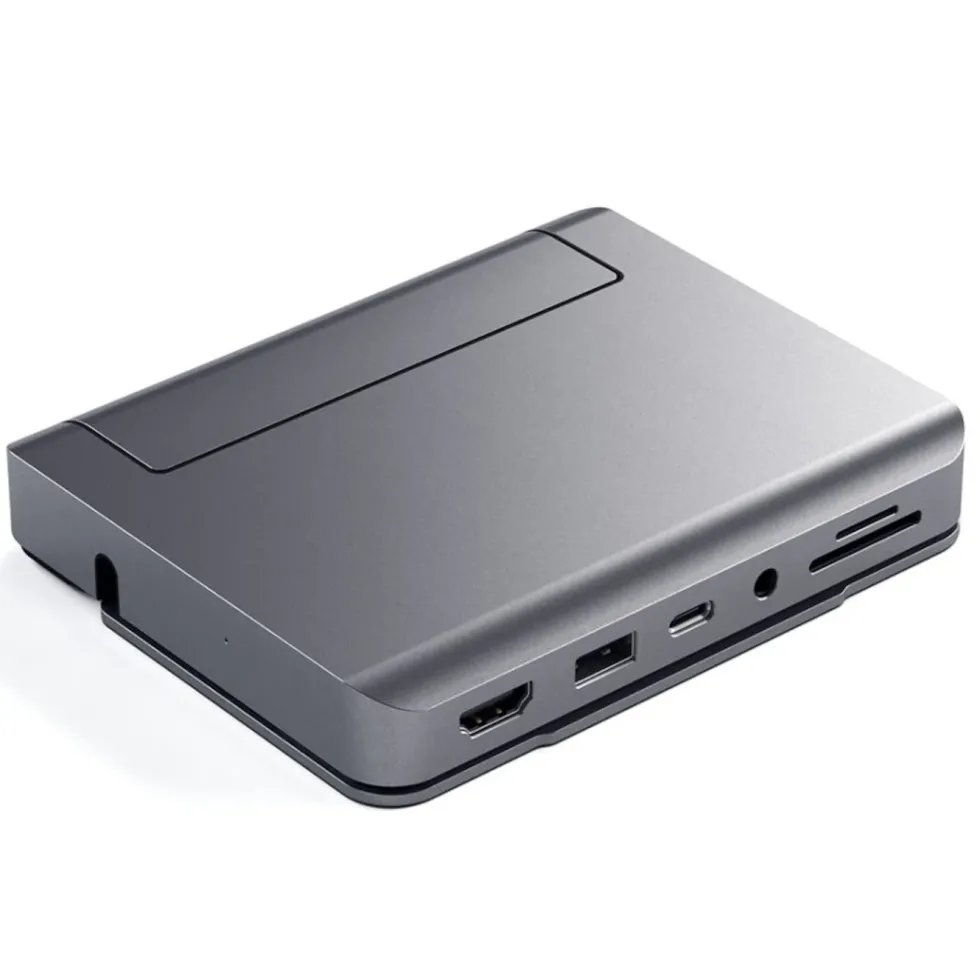 Satechi Aluminum Stand Hub for iPad Pro (2018 og nyere)