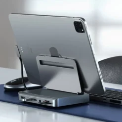 Satechi Aluminum Stand Hub for iPad Pro (2018 og nyere)