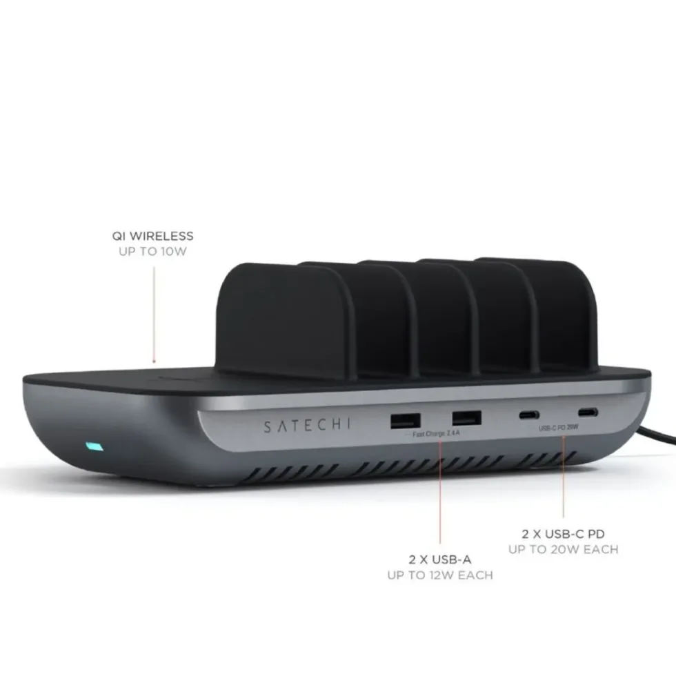 Satechi Dock5 USB-ladestasjon
