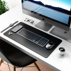 Satechi Eco-Leather Deskmate Skrivbordsunderlag Svart