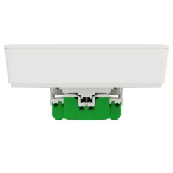 Schneider Electric Exxact Jordet vegguttak med USB-porter Hvit