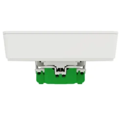 Schneider Electric Exxact Jordet vegguttak med USB-porter Hvit