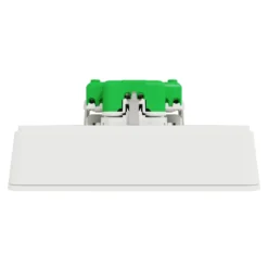 Schneider Electric Exxact Jordet vegguttak med USB-porter Hvit