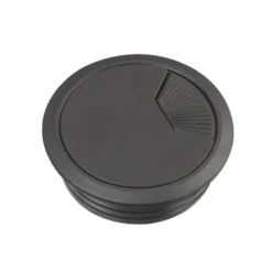 Schneider Electric Kabelgjennomføring for bord 60 mm - Svart 2-pk