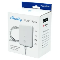 Shelly Flood Gen4 – smart vannsensor med lekkasjesensor