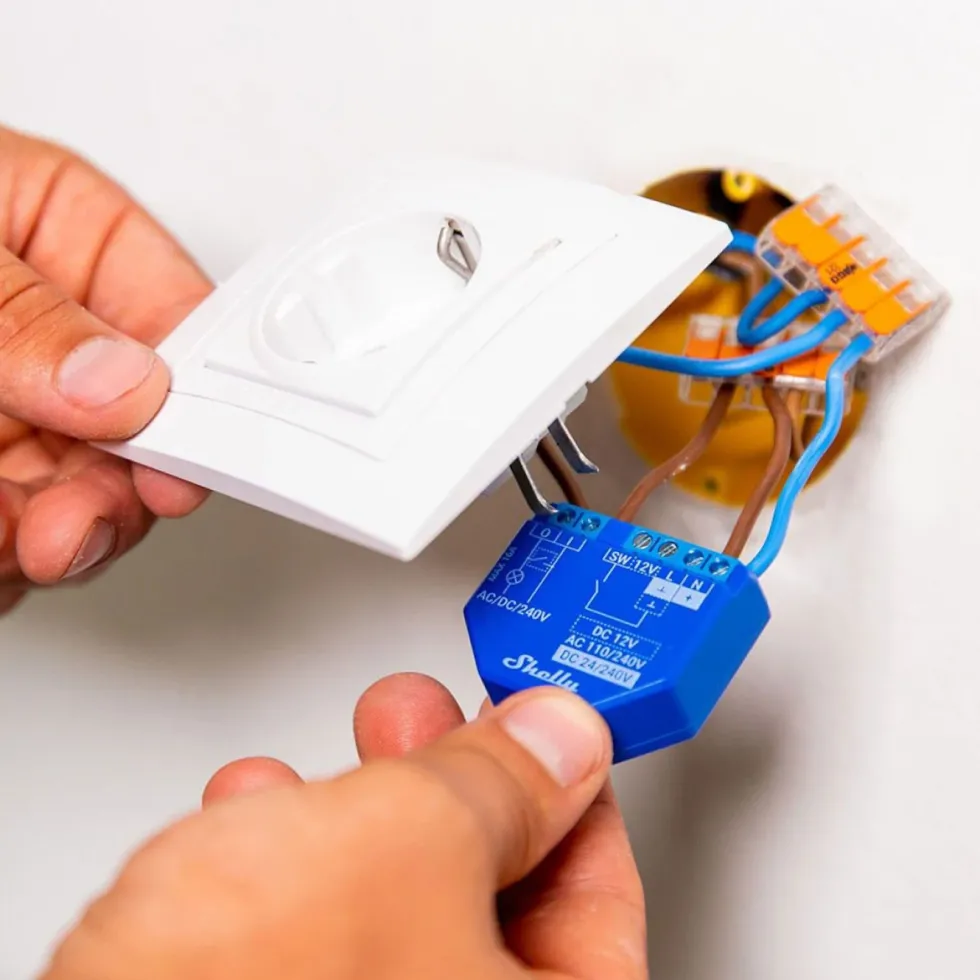 Shelly 1 Plus Smart wifi-rele