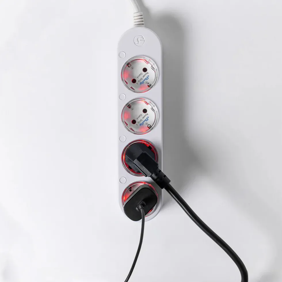 Shelly Power Strip 4 Gen4 Hvit