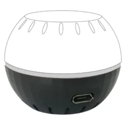 Shelly USB Add-on til Shelly H&T Svart