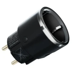 Shelly Wave Plug S LR – smart Z-Wave-plugg med energimåling Svart