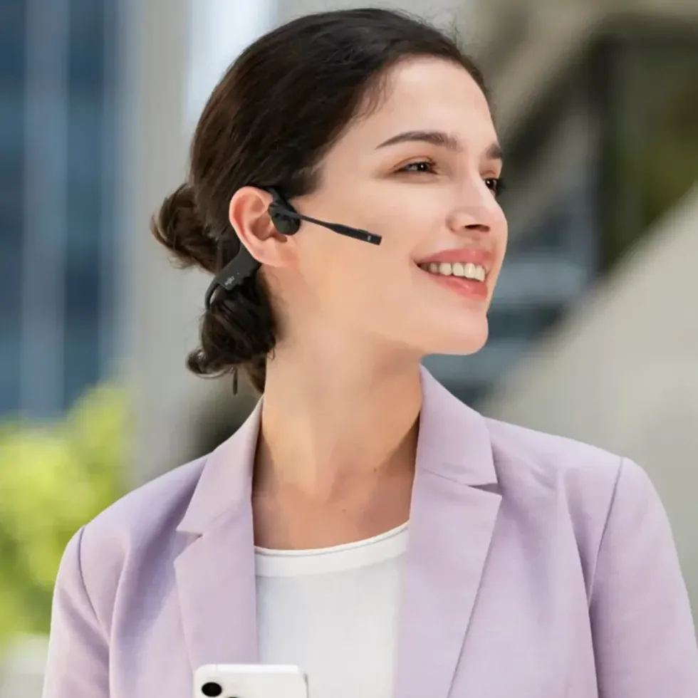 Shokz OpenComm2 Trådløse hodetelefoner