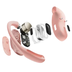 Shokz OpenFit Air Trådløse hodetelefoner Rosa
