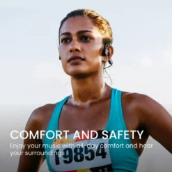 Shokz OpenRun Mini Trådløse hodetelefoner med USB-C