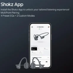 Shokz OpenRun Pro 2 Mini Trådløse hodetelefoner Svart