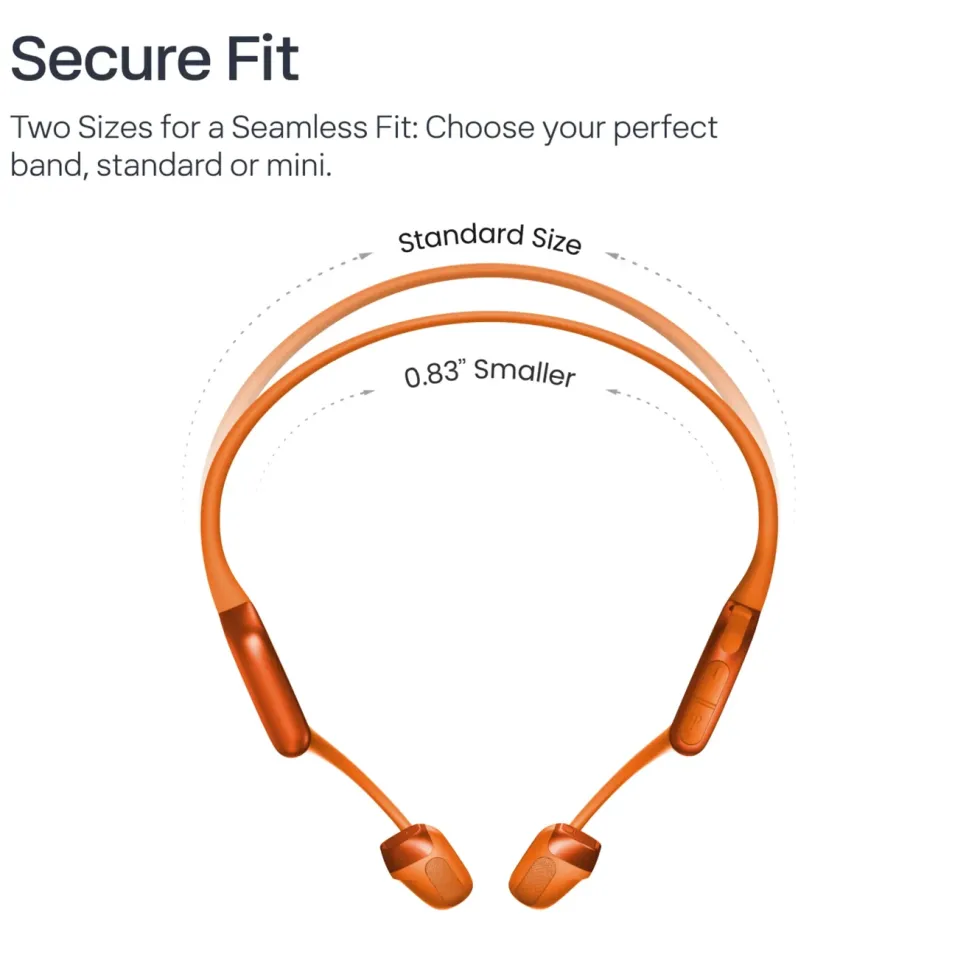 Shokz OpenRun Pro 2 Mini Trådløse hodetelefoner Oransje