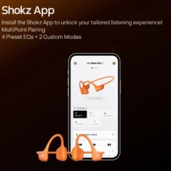 Shokz OpenRun Pro 2 Mini Trådløse hodetelefoner Oransje